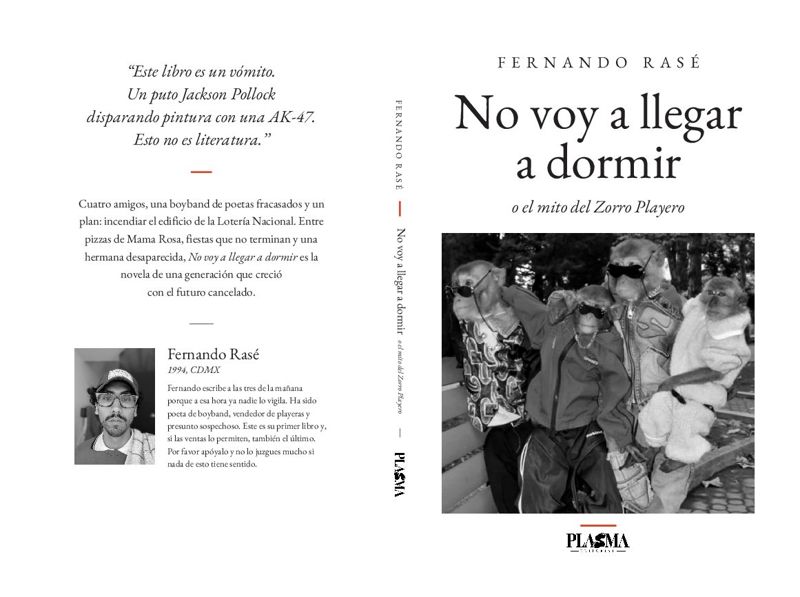 Forro extendido de No voy a llegar a dormir, versión 9